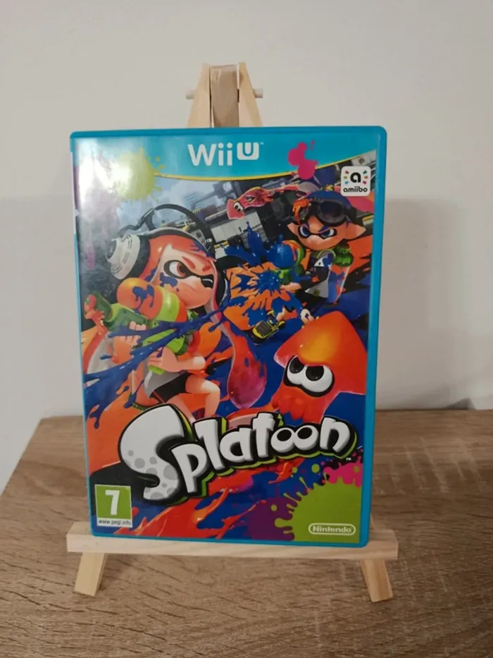 Jeu splatoon WiiU