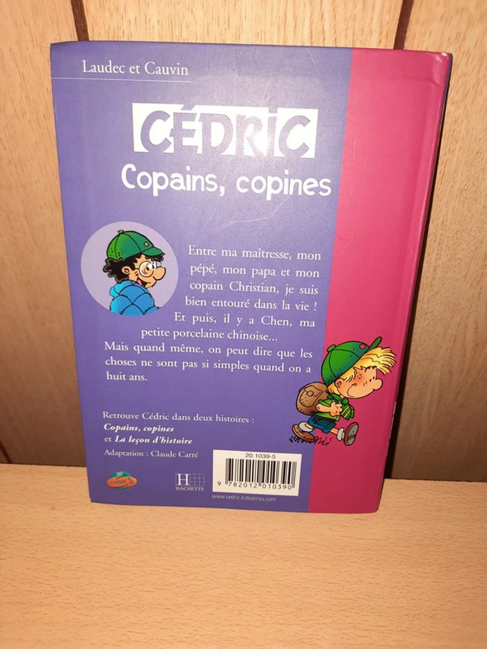 Livre Cédric : Copains, copines - photo numéro 2