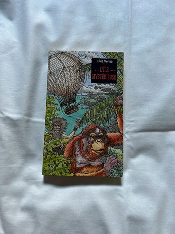 Livre L’île mystérieuse