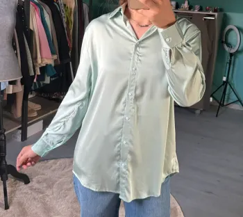 chemise satin shein