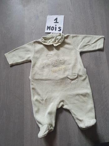 Pyjama 1mois mixte
