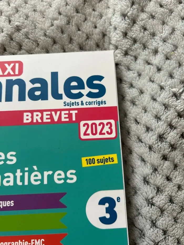 Annales de brevet - photo numéro 4