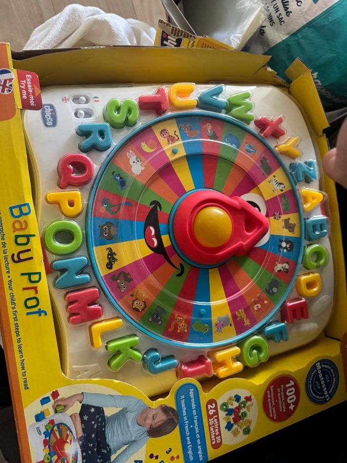 Jouet français anglais baby prof