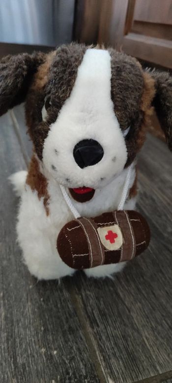 Peluche saint Bernard