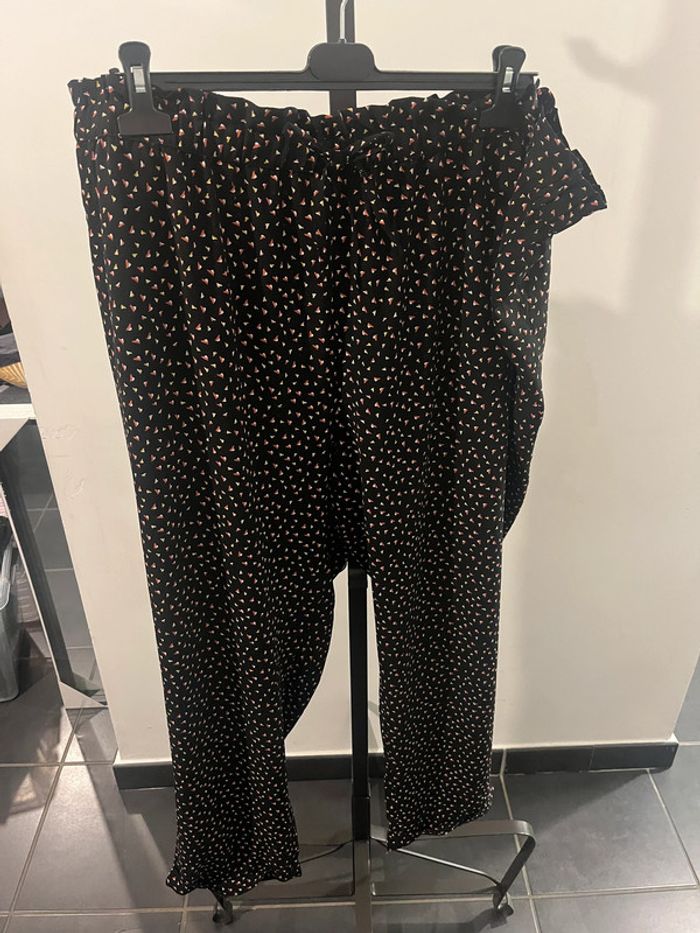Pantalon léger à motif Taille 54