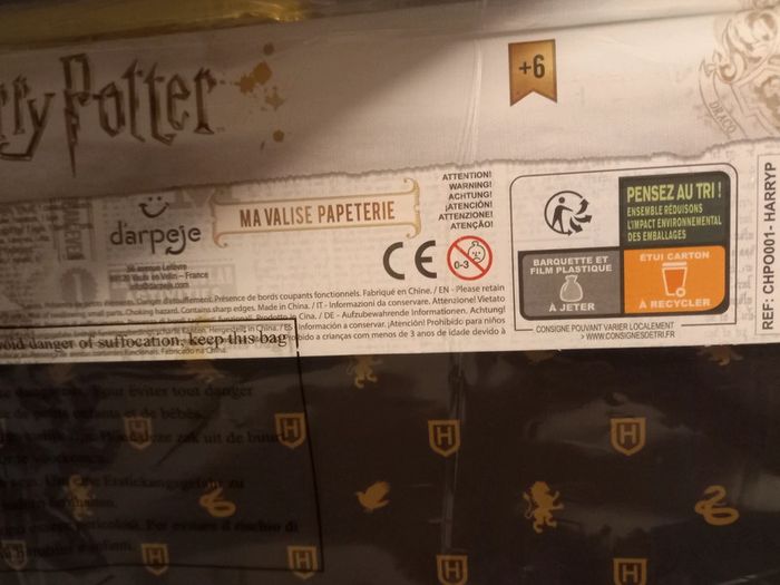 Harry Potter valisette papeterie - photo numéro 4