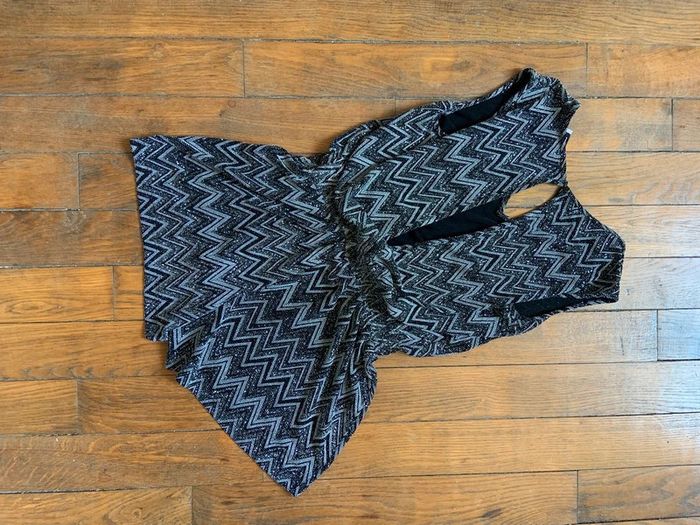 Combi short paillettes miss liberto taille m 38 - photo numéro 5