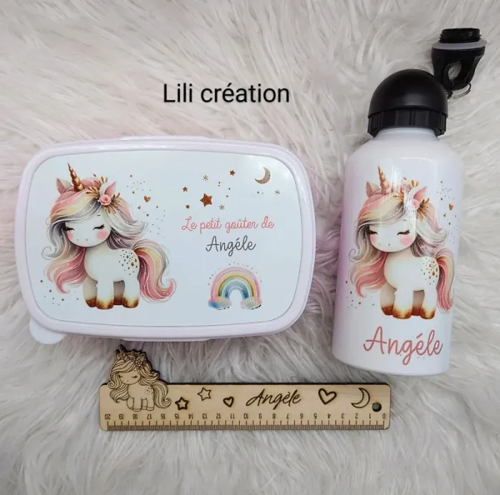 Kit rentrée scolaire licorne - photo numéro 2