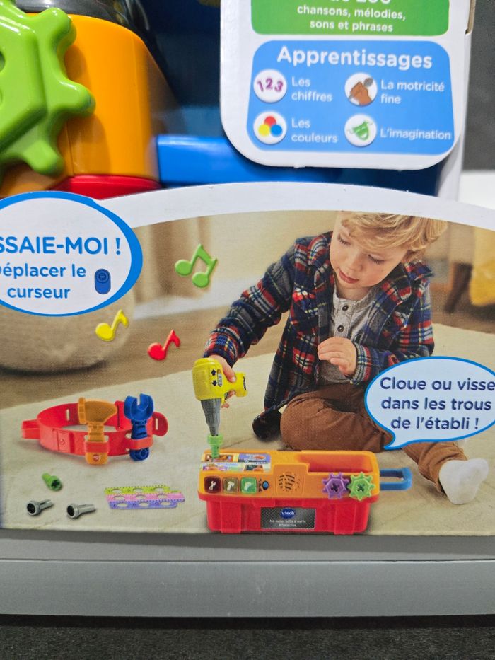 Vtech neuf boite à outils interactive pour apprendre en jouant - photo numéro 5