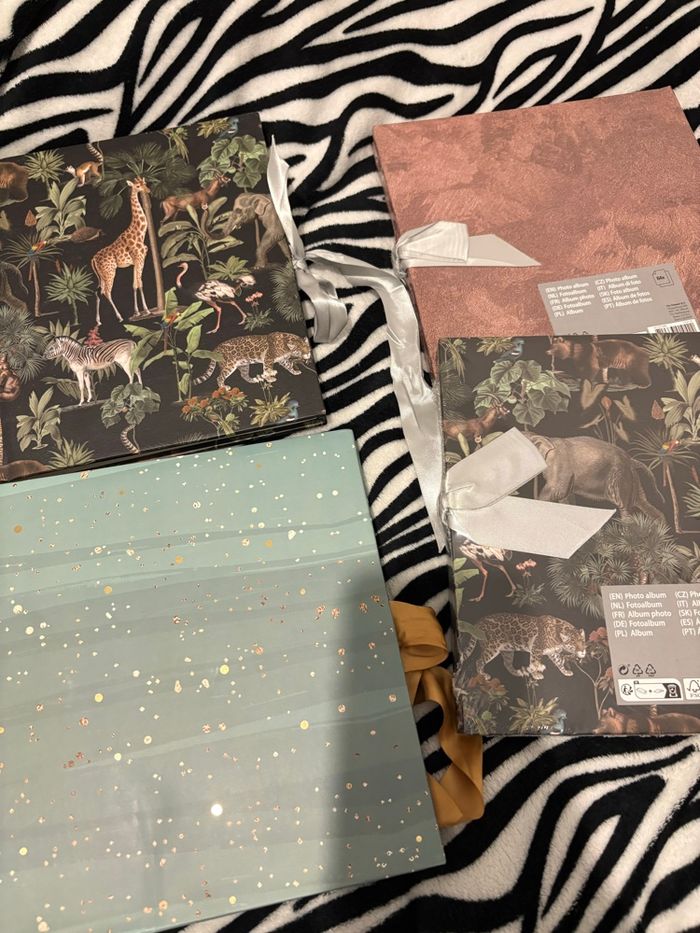 🌿 Lot de 4 albums photo à ruban – neufs 🌿 - photo numéro 2