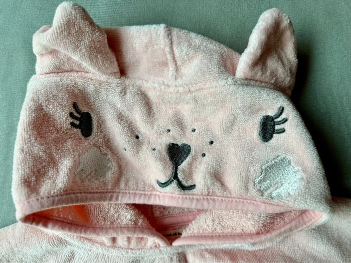 Sortie de bain bébé fille - photo numéro 2