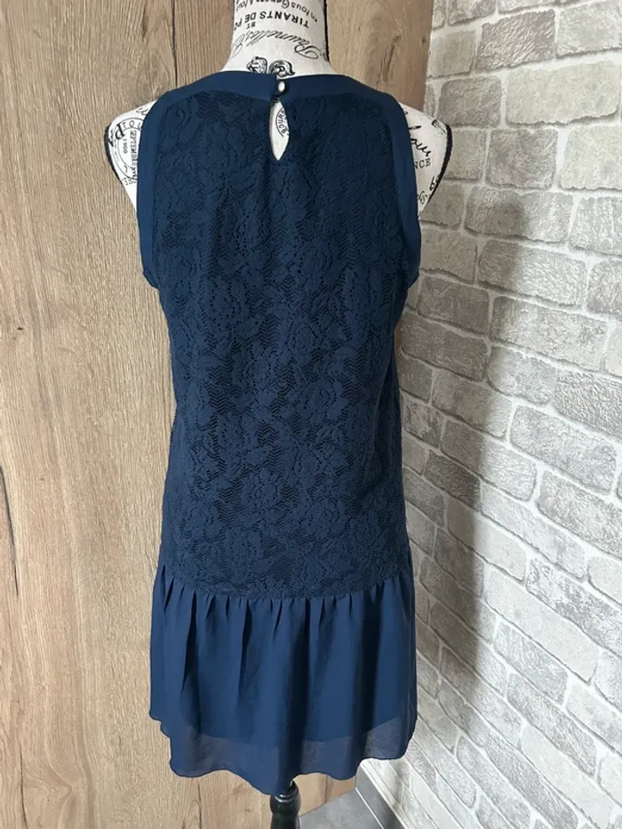 Robe décontractée chic avec dentelle taille 38 - photo numéro 3