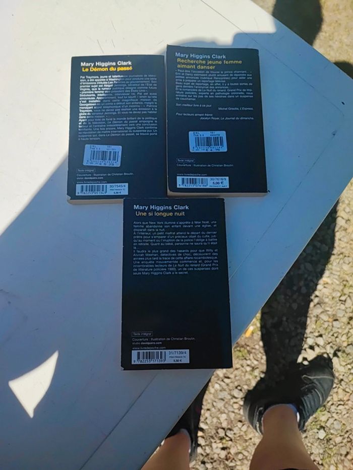 Lot de 3 livres de poche Mary Higgins Clark - photo numéro 2