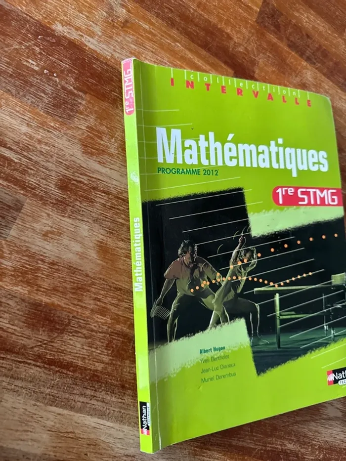 Livre mathématiques, première STMG - photo numéro 2