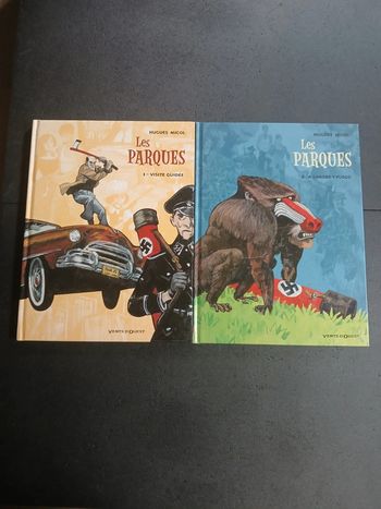 Lot de 2 bd les parques 1 et 2,EO (série complète)