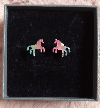Boucle d'oreilles Licorne