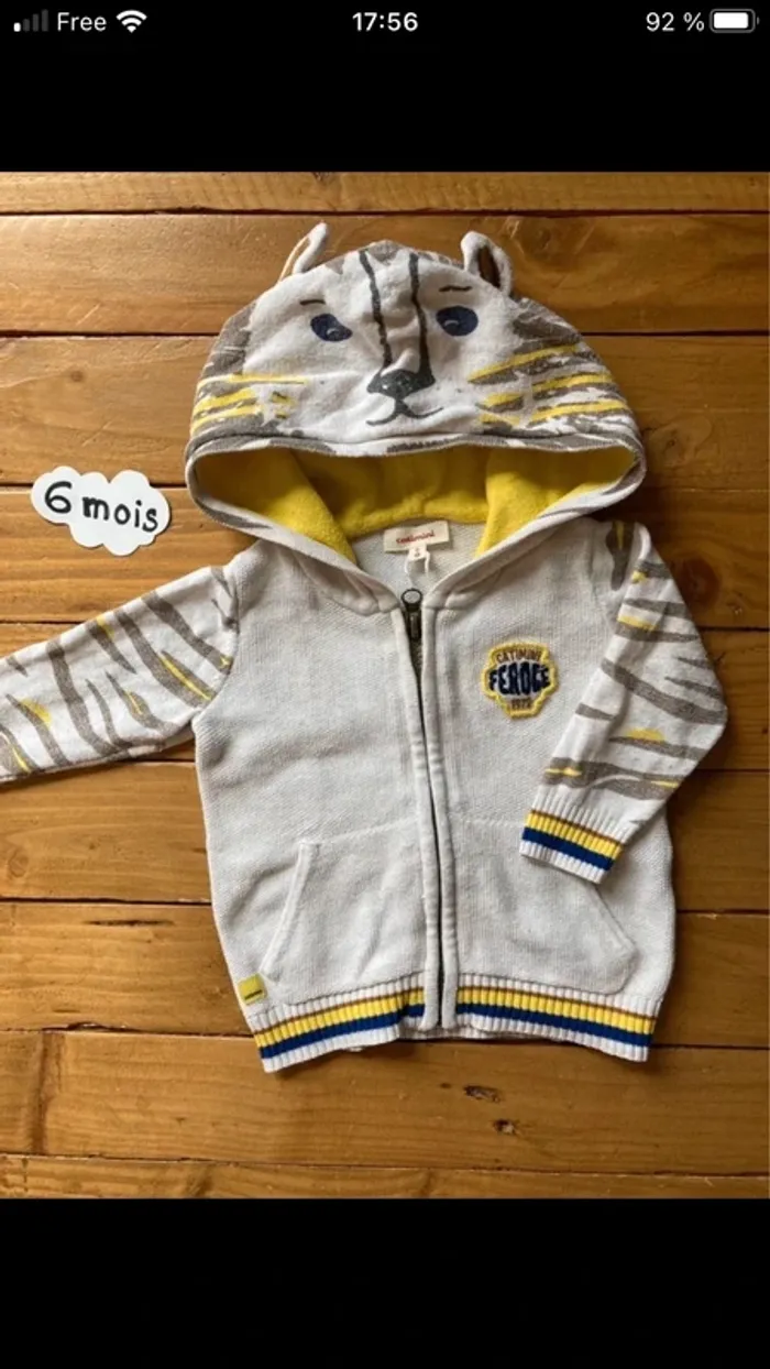 Gilet zippé