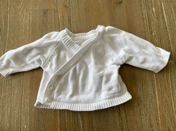 Gilet croisé naissance