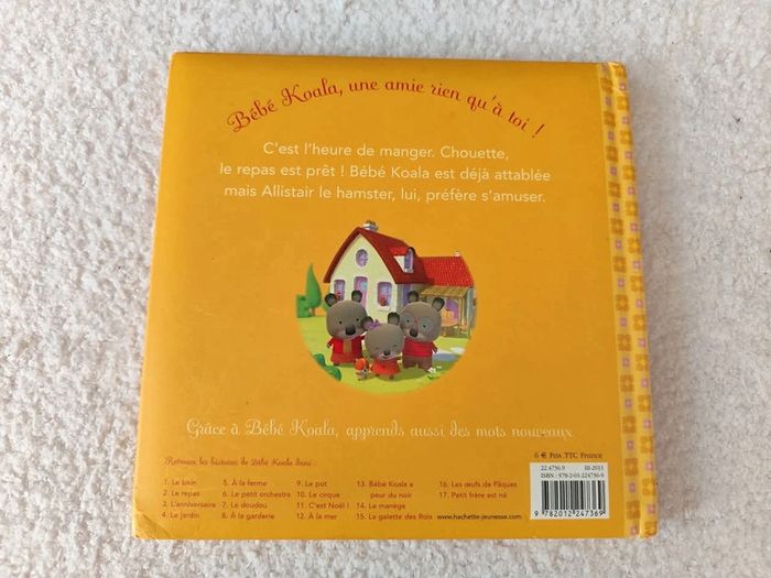 Livre Bébé Koala le repas - photo numéro 3