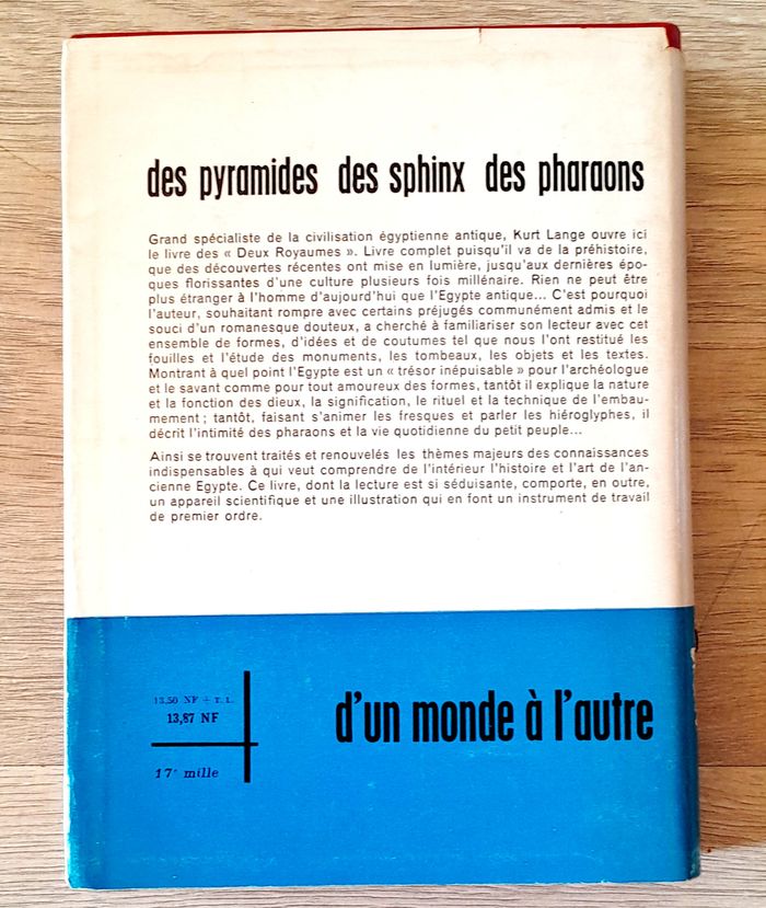 kurt lange - des pyramides des sphinx des pharaons - photo numéro 4