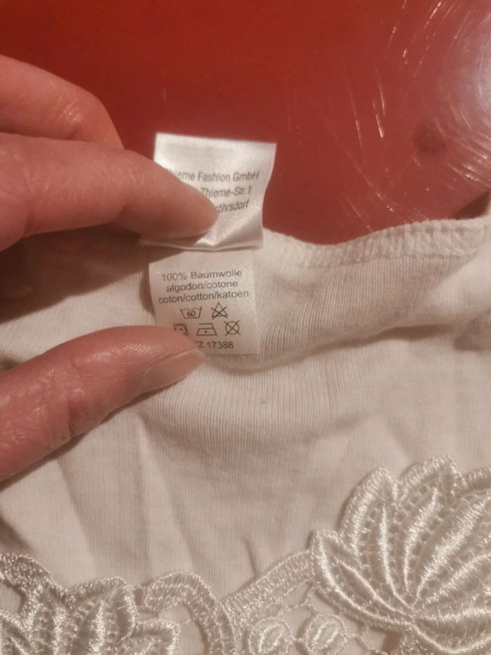 Débardeur brodée - photo numéro 4