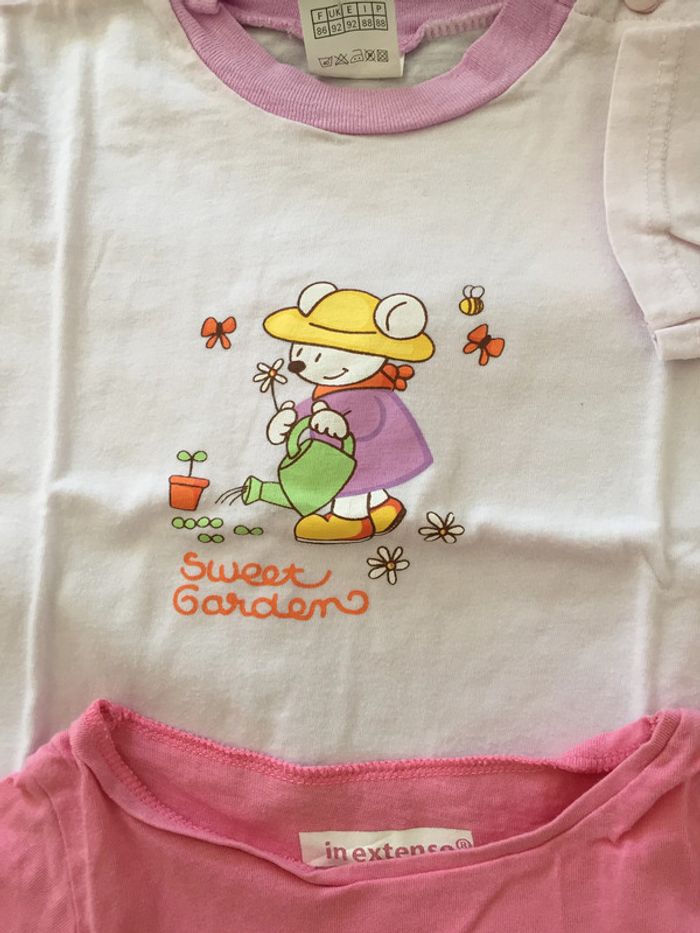 lot 5 tee shirts manche courte 2 ans - photo numéro 4