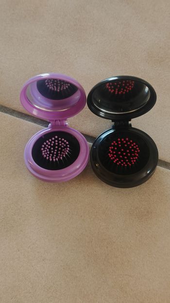 2 Brosses à cheveux portable