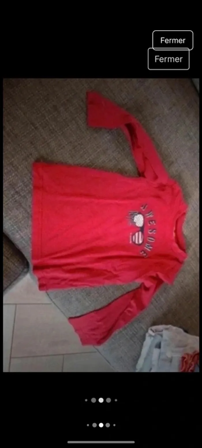 Lot de 2 tee shirts - photo numéro 5
