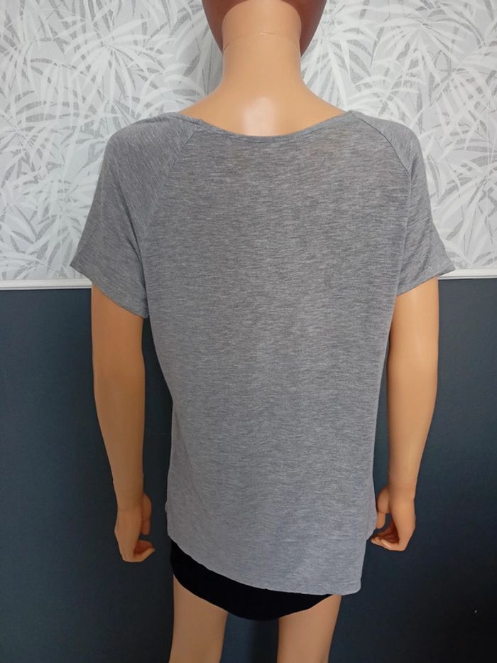 T-shirt gris chiné M (38/40) H*530 - photo numéro 3