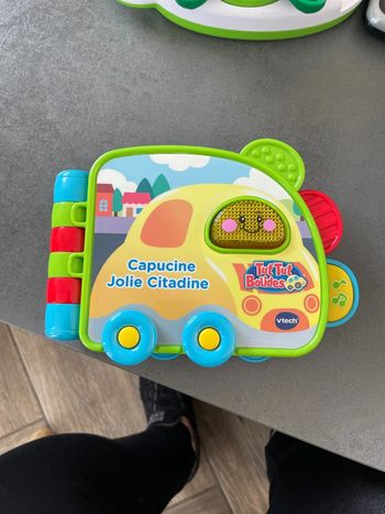 Livre vtech tut tut bolides