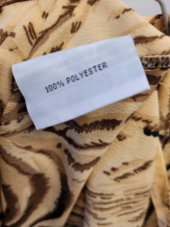 Chemise imprimée - manches bouffantes - Taille 48 - photo numéro 5