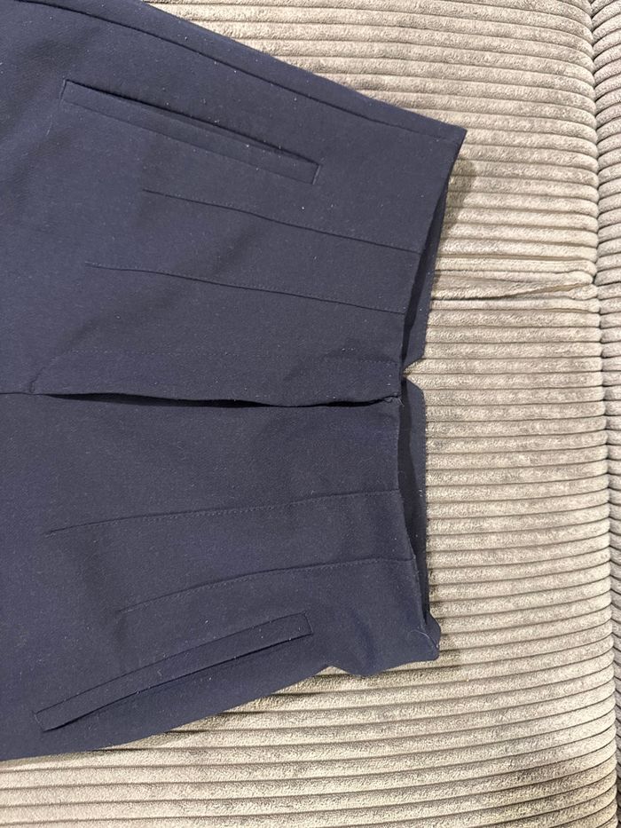 Pantalon bleu marine Zara - S - photo numéro 2