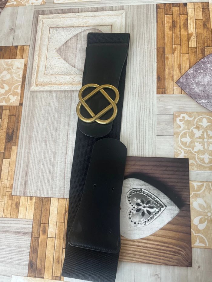 Ceinture extensible noire