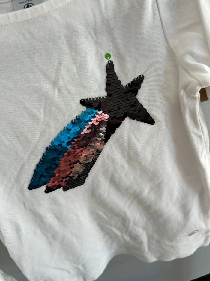 Haut manches longues - petit bateau - 3 ans - photo numéro 2