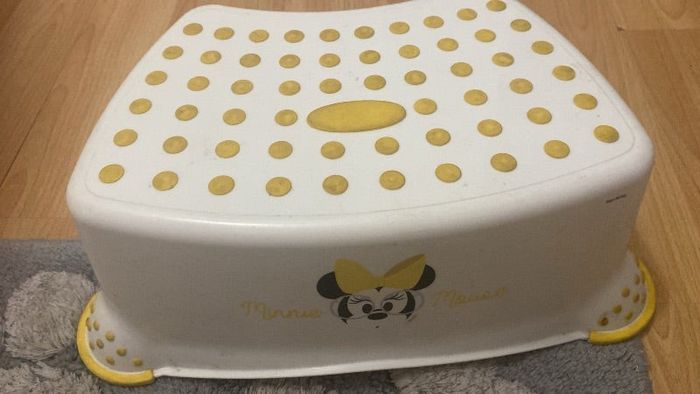 Marche pied Minnie 👧