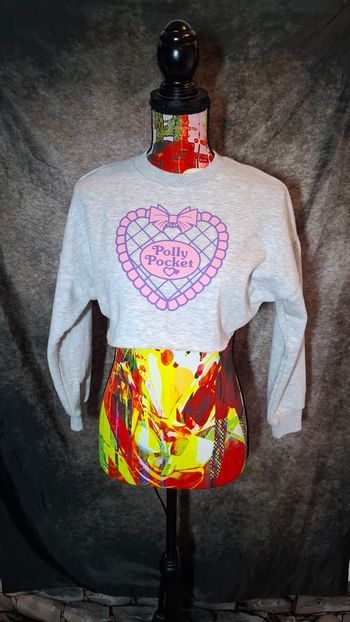 Sweat crop top Polly Pocket