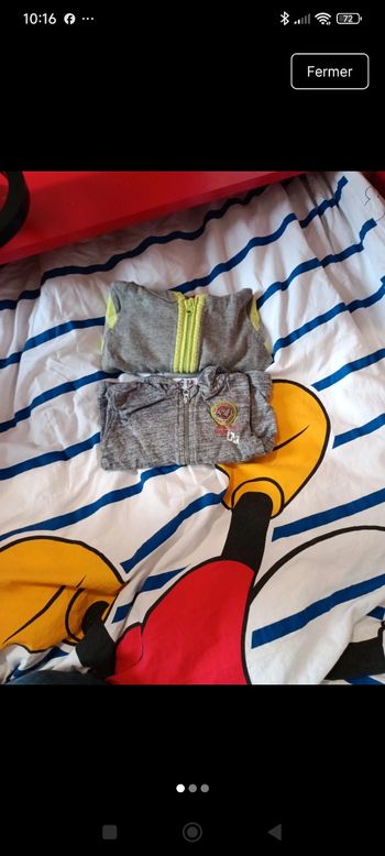 Lot vêtements bebe garçon 6mois 