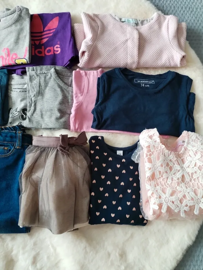 Lot vêtements fille 9 mois - photo numéro 4
