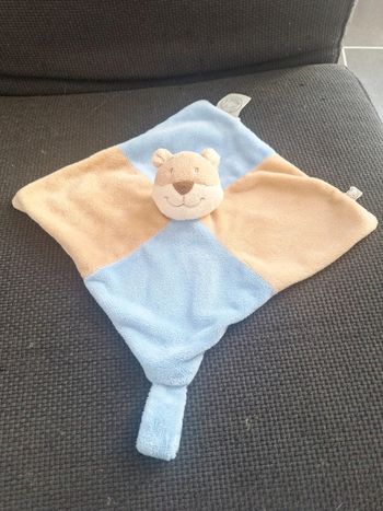 Doudou plat nounours noukie s