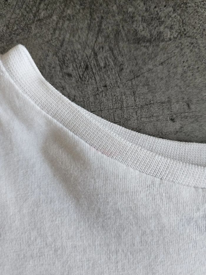 T-shirt à manches courtes enfant - Taille 7/8 ans - Disney Mickey - Blanc imprimé Mickey - photo numéro 8