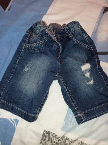 Jean short 2 ans