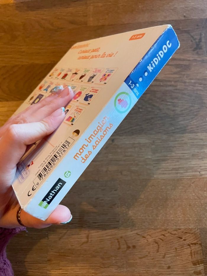 Livre Kididoc Mon imagier des saisons - photo numéro 3