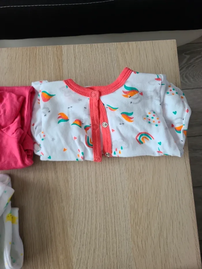 Lot de pyjama fille 3 mois - photo numéro 3