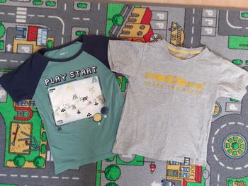 Lot de tee-shirt manches courtes