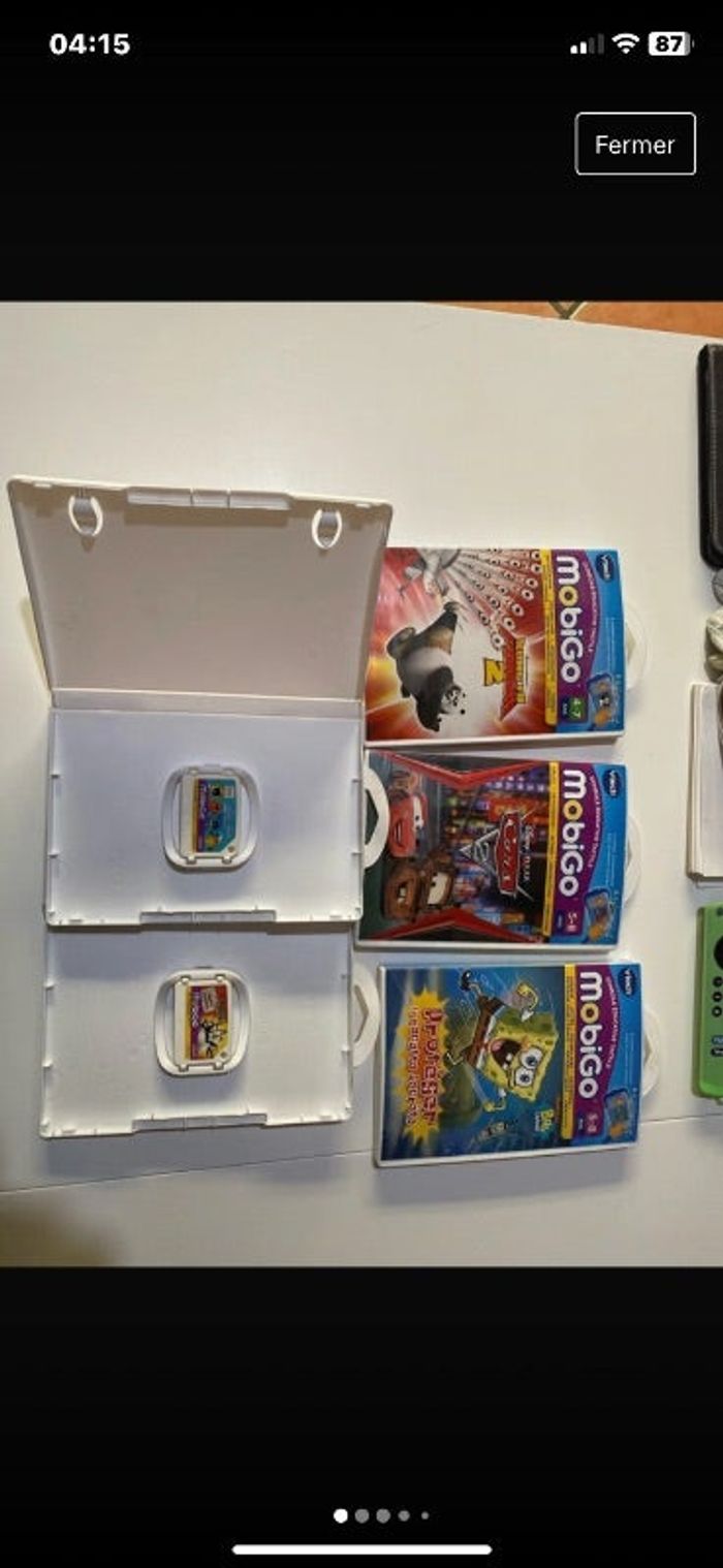 1 lot de 5 jeux mobigo 30€