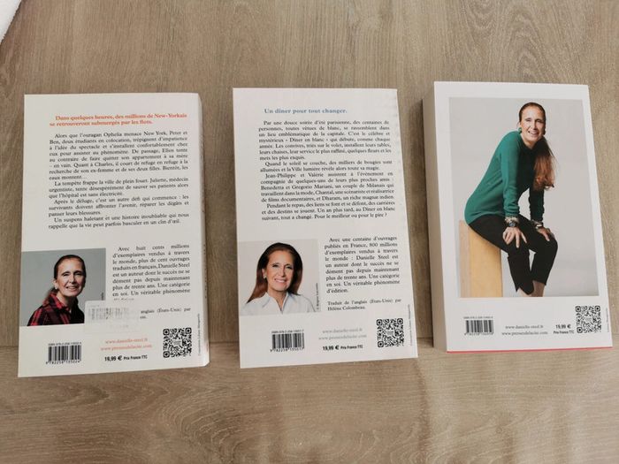 Lot de 3 livres de Danielle Steel - photo numéro 2