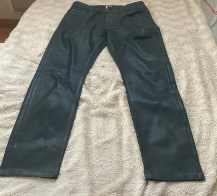 Pantalon jeans Serge blanco 42 Modèle 650 Imitation cuir