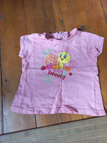T-shirt Baby Titi en coton de 9 à 12 mois Warner Bros.