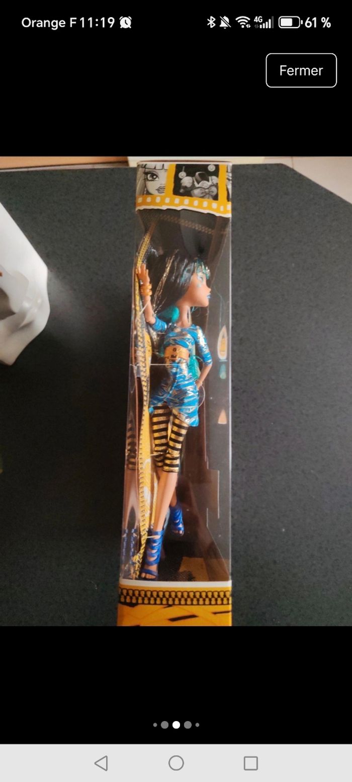 Monster High Cleo de Nile – Picture Day 2013 – Neuve & Scellée – Collector - photo numéro 7