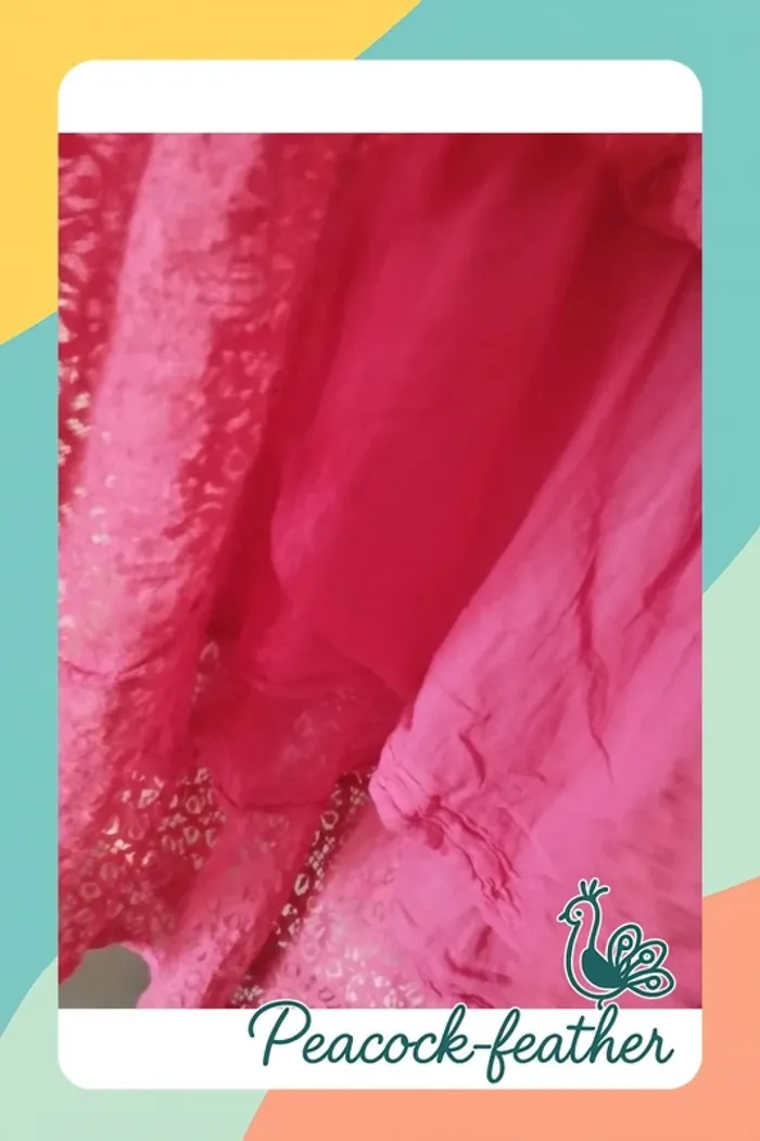 Tunique rose dentelle TU - photo numéro 8